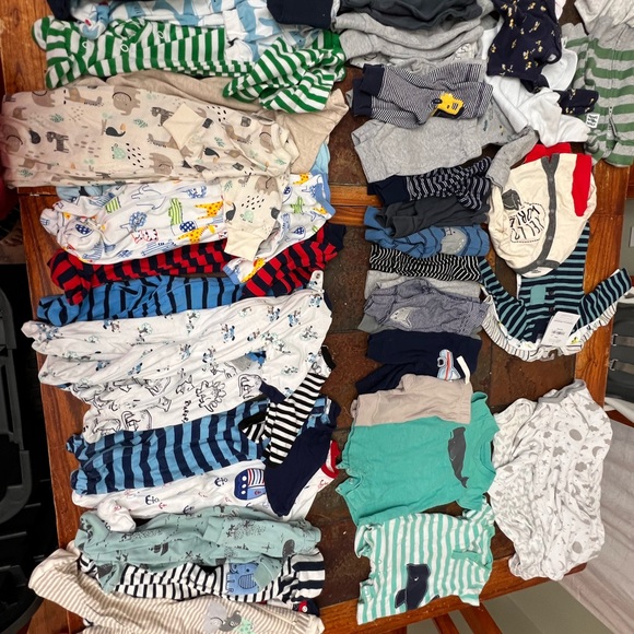 30 piece Newborn baby boy clothes MYSTERY Bundle - Picture 4 of 6